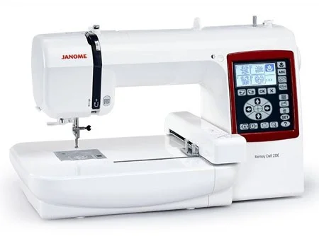 Janome Memory Craft 230E Embroidery Machine